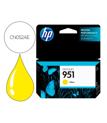 Ink jet hp inyeccion 951 a7f64a 1000 paginas amarillo