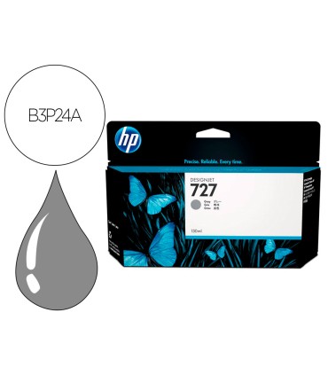 Ink jet hp designjet t920 t1500 n 727 gris alta 1000 paginas