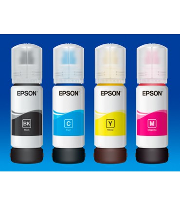 Ink jet epson 104 4 clr multipack bk c m y ecotank et 2710 et 2711 et 2712 et 2714 et 2715