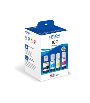 Ink epson 102 ecotank multipack botella ink ecotank et 2700 et 2750 et 2751 et 2756 et 3700 