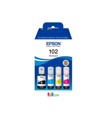 Ink epson 102 ecotank multipack botella ink ecotank et 2700 et 2750 et 2751 et 2756 et 3700 