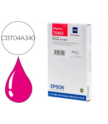 Ink jet epson wf c8190 wf c8690 xxl magenta