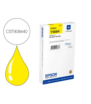 Ink jet epson wf 6590dwf wf 6090dw amarillo xl