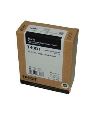 Ink jet epson ultrachrome xd2 negro t40d140 sc t3100 sc t 5100 80 ml