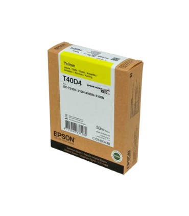 Ink jet epson ultrachrome xd2 amarillo t40d440 sc t3100 sc t5100 50 ml