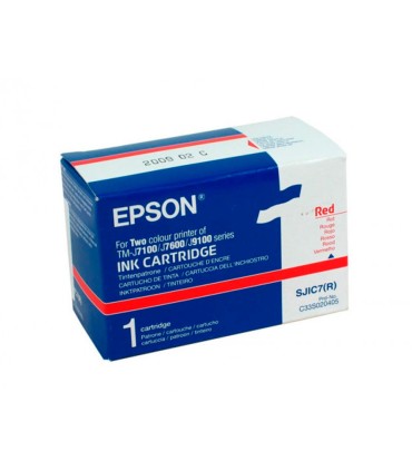 Ink jet epson tm j 7100 7600 rojo