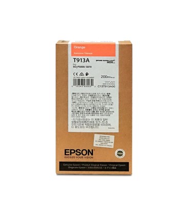 Ink jet epson t913a orange ink 200ml