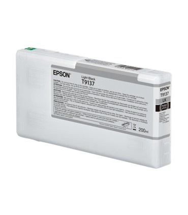 Ink jet epson t9137 light negro ink 200ml