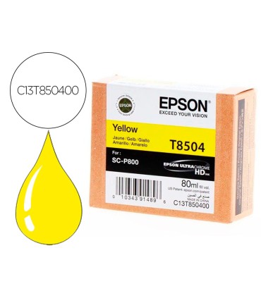 Ink jet epson surecolor sc p800 amarillo