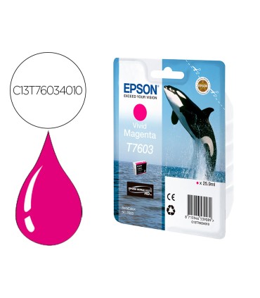 Ink jet epson surecolor sc p600 magenta vivo