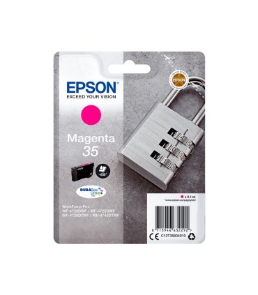 Ink jet epson singlepack magenta 35 durabrite ultra ink