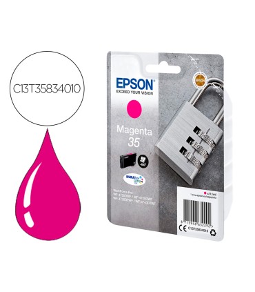 Ink jet epson singlepack magenta 35 durabrite ultra ink