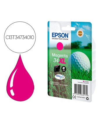 Ink jet epson singlepack magenta 34xl durabrite ultra ink