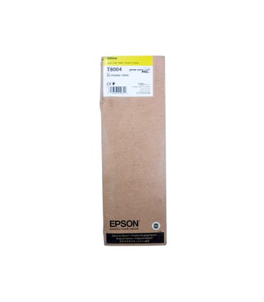 Ink jet epson singlepack amarillo t800400 ultrachrome pro 700ml