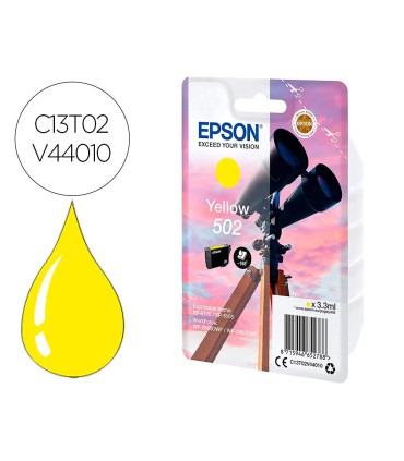 Ink jet epson singlepack amarillo 502 ink