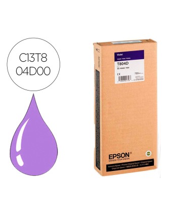 Ink jet epson gf surecolor serie sc p violeta ultrachrome hdx hd 700ml