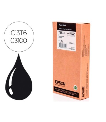 Ink jet epson gf stylus pro 4900 negro foto 200 ml