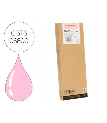 Ink jet epson gf stylus photo 4880 magenta claro vivo