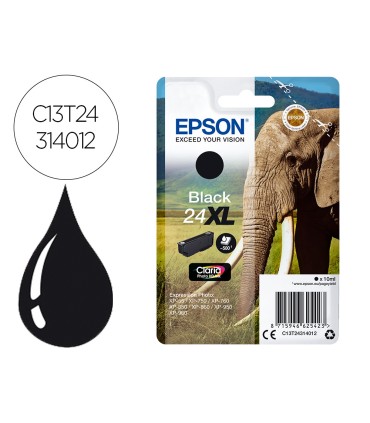 Ink jet epson claria photo hd ink negro 24xl expression photo xp 760 950