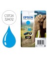 Ink-jet epson claria photo hd ink cian 24xl expression photo xp-760/950