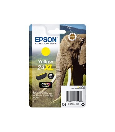 Ink jet epson claria photo hd ink amarillo 24xl