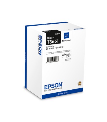 Ink jet epson t8661 negro xl wf m5190dw m5690dwf