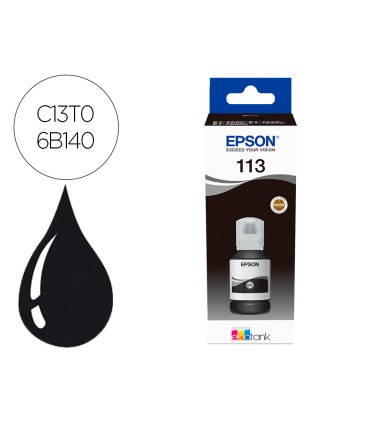 Ink jet epson ecotank 113 series negro