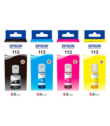 Ink jet epson ecotank 113 series cian