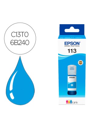 Ink jet epson ecotank 113 series cian