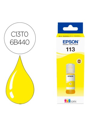 Ink jet epson ecotank 113 series amarillo