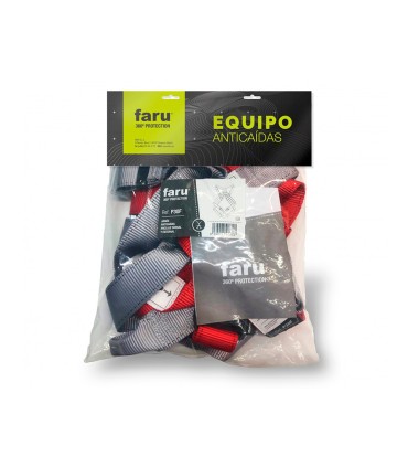 Arnes anticaidas faru dorsal y esternal basico con enganche cincha 45 mm