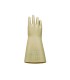 Guantes faru latex aislante proteccion electrica hasta 500 voltios clase 00 talla 9 color beige