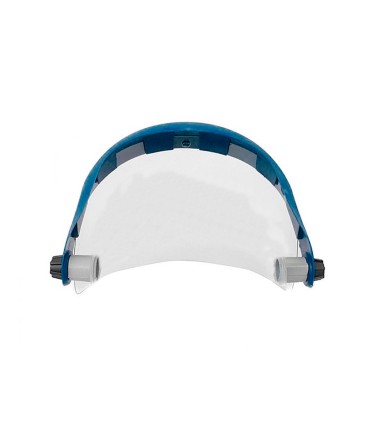 Pantalla para casco faru a20c con visera y protector barbilla azul 200x300 mm