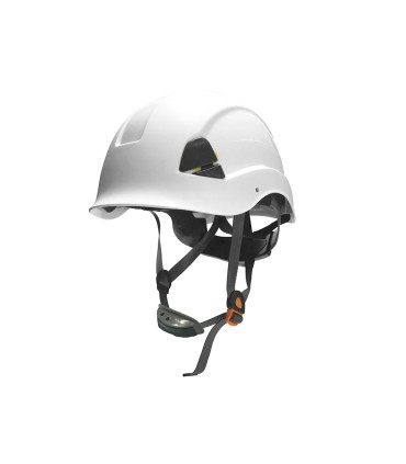 Casco faru abs para trabajos en alturas 6 puntos de anclaje color blanco