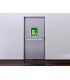 Pictograma archivo 2000 salida emergencia escalera sube derecha pvc verde luminiscente 224x300 mm