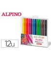 Rotulador alpino dual artist color experience estuche de 12 unidades colores surtidos