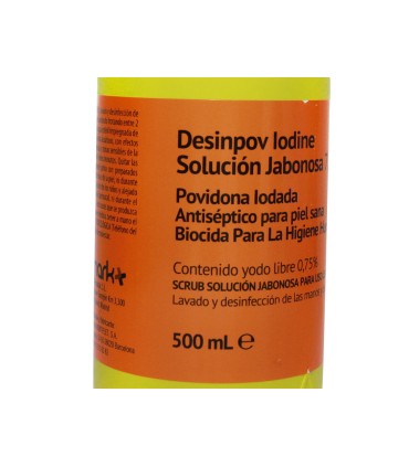 Solucion antiseptica clorhexidina desinclor jabon 08 bote de 500 ml