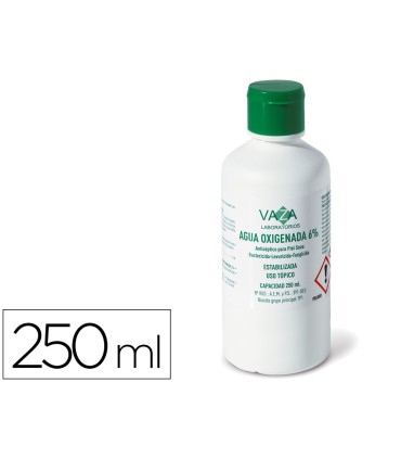 Agua oxigenada vaza bote de 250 ml