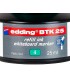 Tinta rotulador edding pizarra blanca btk 25 color verde bote 25 ml