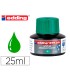 Tinta rotulador edding pizarra blanca btk 25 color verde bote 25 ml