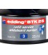 Tinta rotulador edding pizarra blanca btk 25 color azul bote 25 ml