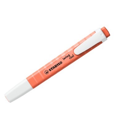 Rotulador stabilo fluorescente swing cool pastel coral meloso