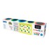 Pasta milan para modelar soft dough neon caja de 5 botes colores surtidos 142 g