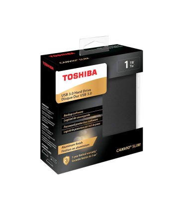 Disco duro externo toshiba canvio slim hdd 250 5000 mbit s usb 30 1 tb color negro