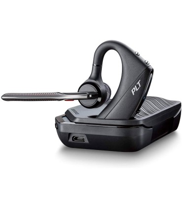 Auricular plantronics voyager 5200 uc para smartphone portatil tablets bluetooth alcance 30 mt