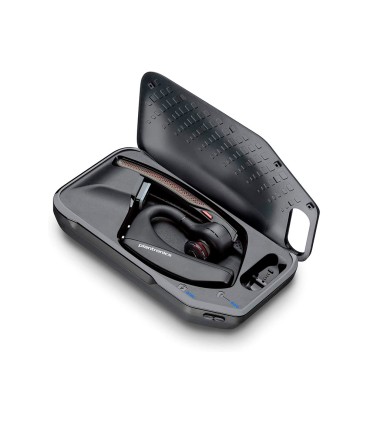 Auricular plantronics voyager 5200 uc para smartphone portatil tablets bluetooth alcance 30 mt