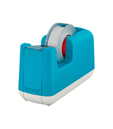 Portarrollo sobremesa leitz cosy plastico para cintas 33 mt color azul