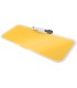 Pizarra leitz cosy sobremesa cristal con rotulador y borrador amarillo 150x60x380 mm