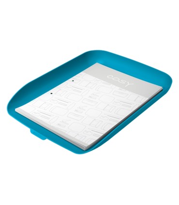 Bandeja sobremesa plastico leitz cosy azul 268x126x358 mm