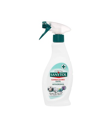 Quitaolor desinfectante sanytol para textil con pulverizador bote de 500 ml